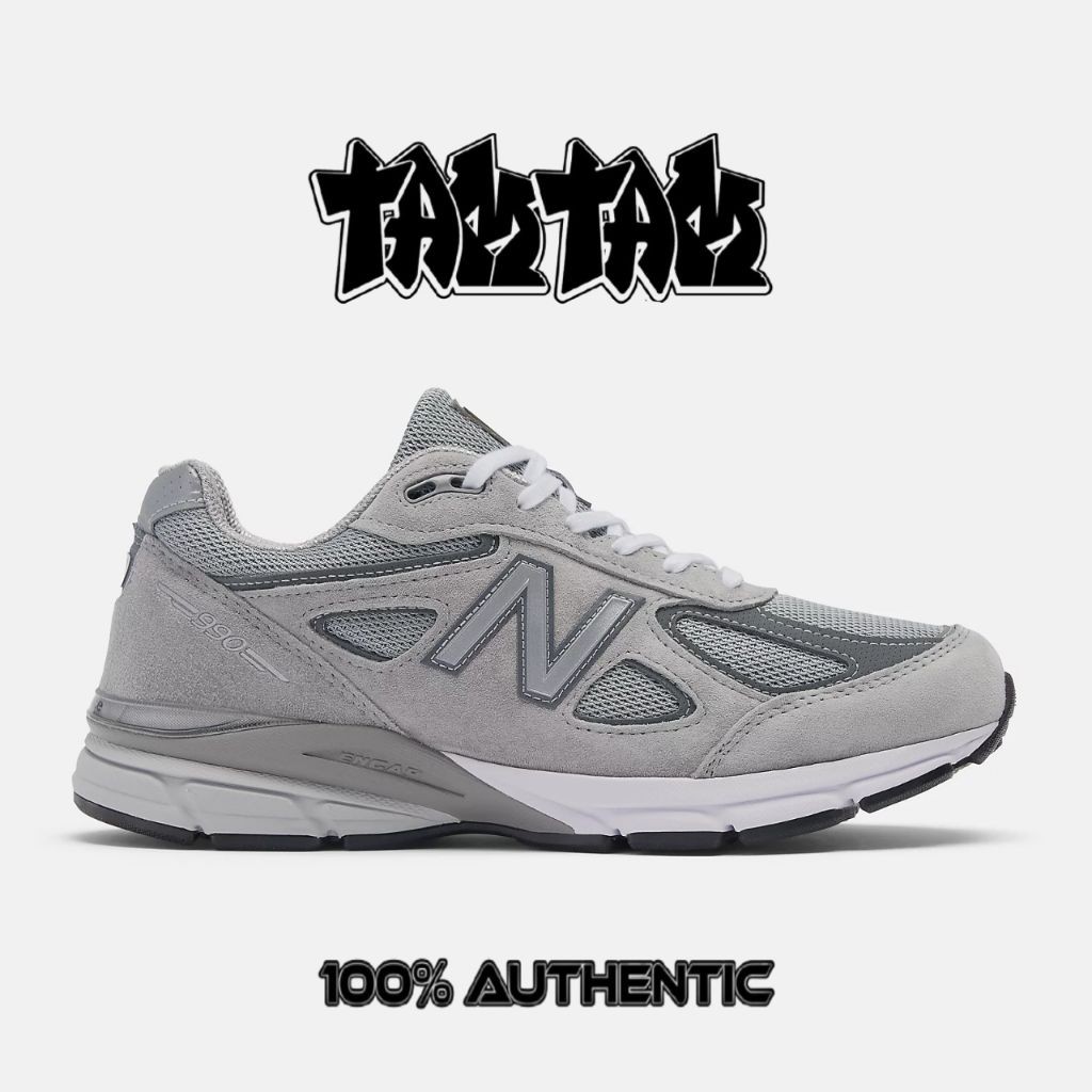 New Balance 990 V4 Made in USA Grey 100% Original