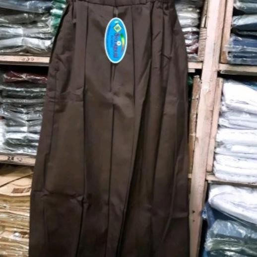 ROK SERAGAM SMP SMA PANJANG PRAMUKA REMPEL / MERK SERAGAM