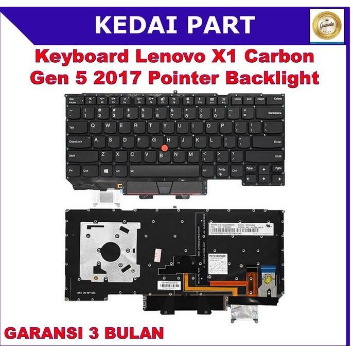 Keyboard Lenovo Thinkpad X1 Carbon Gen5 Gen 5 Gen 6 5Th Gen 6Th Gen 2017 2018 Pointer Backlight New 