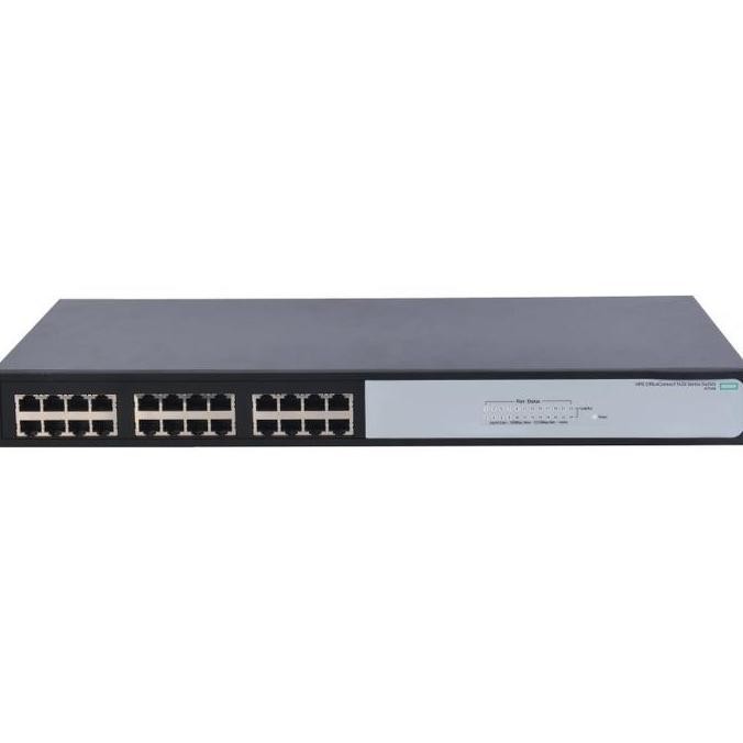 Switch Hp 24 Port Gigabit Aruba Switch Hpe 1420-24G (Jg708B) New Stok