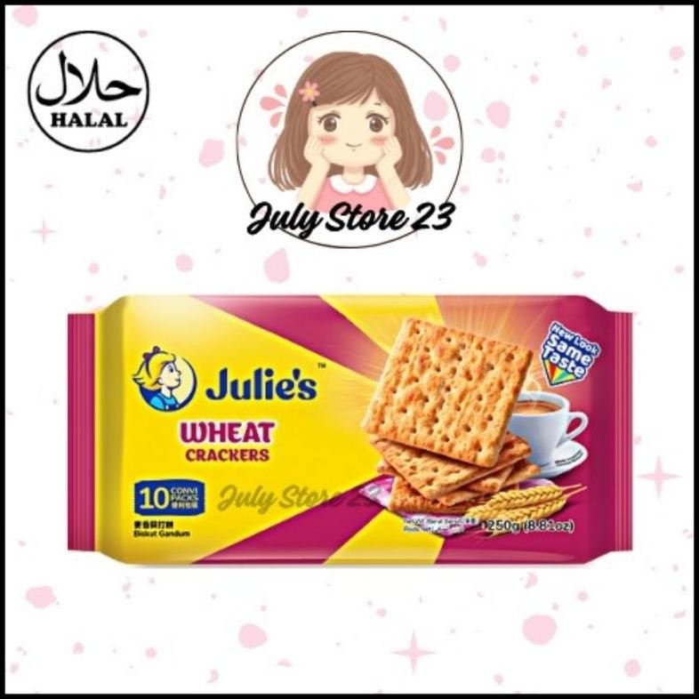 

Julie'S Wheat Crackers | Julies Biskuit Gandum 250 G