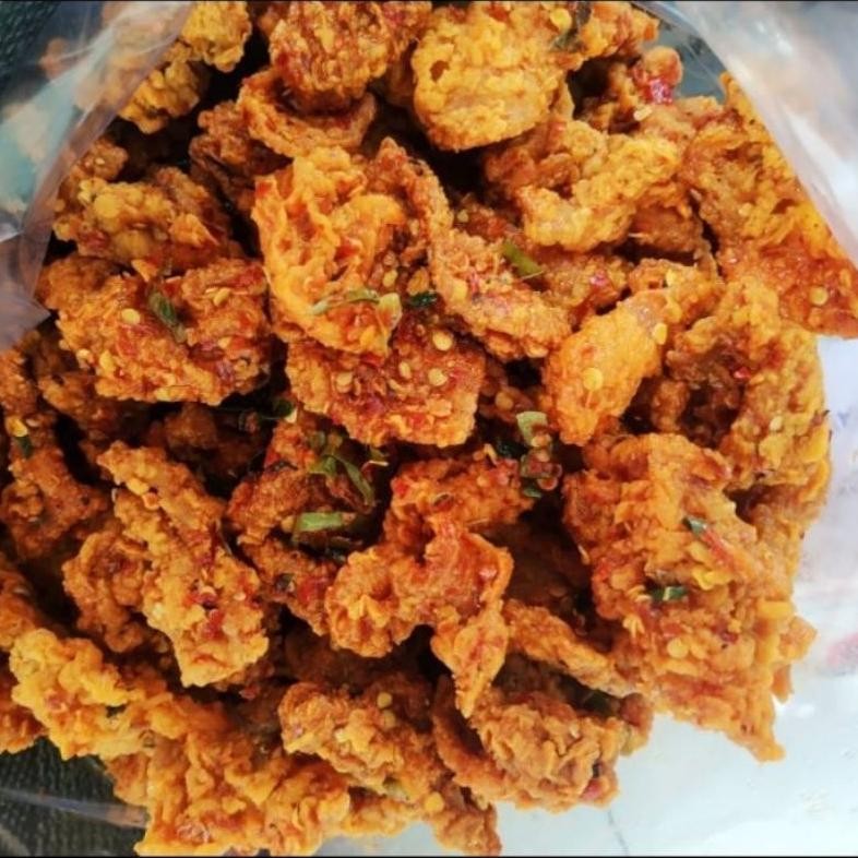 

Ct_C1077 Kulit Krispy Ayam Pedes Bumbu Daun Jeruk 1Kg Ew-98
