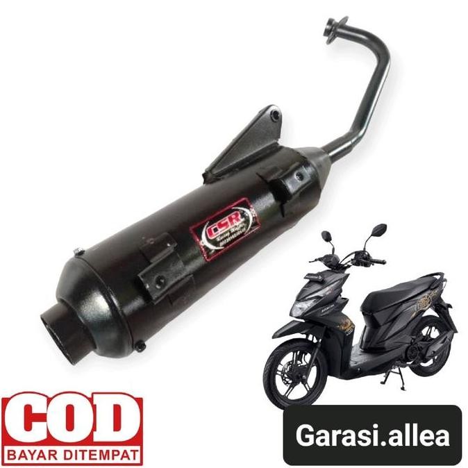 Knalpot Bobokan MBER Beat Street gas motor terlaris