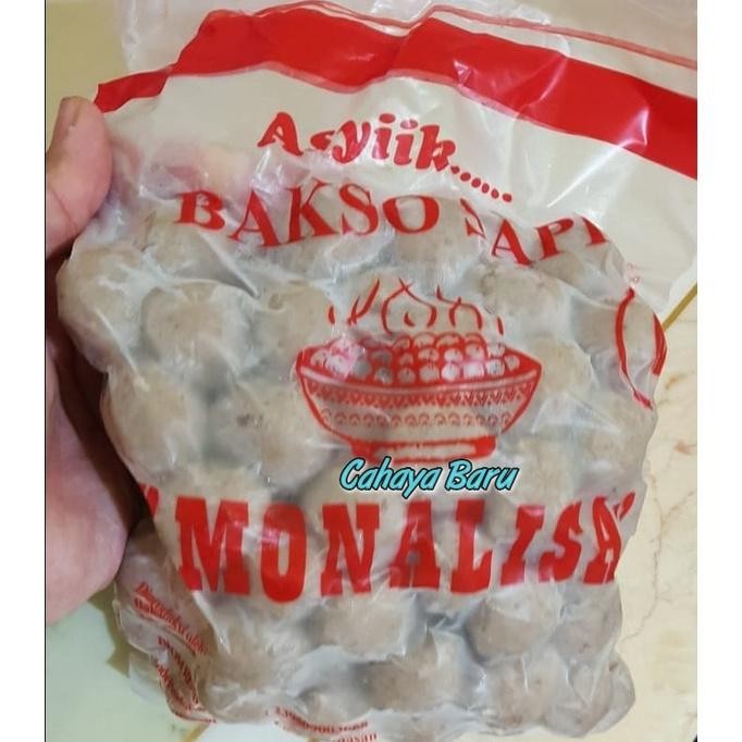 

Bakso Sapi Halus Monalisa M Original Isi 100 Pcs
