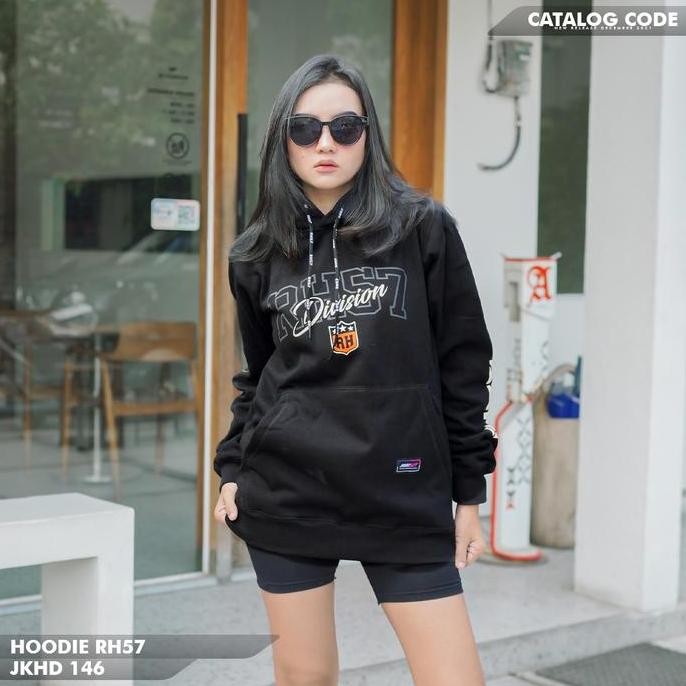 Jaket Hoodie Rh57 Jkhd 146 I Cotton Fleece Pria Wanita Original Rh57 Co
