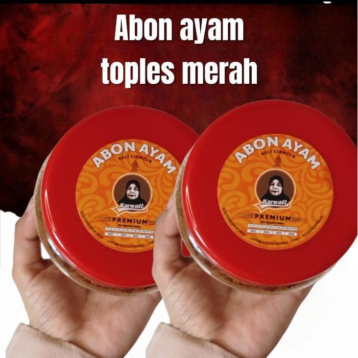 

Mb Abon Ayam Karwati Toples Merah Halal Mpasi Food Instan Snacks