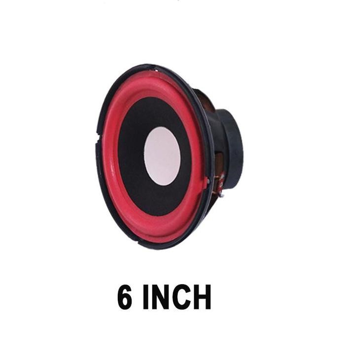 JH8 EELIC SPR-SB6INCH Speaker Subwoofer Daya 10watt Speaker 4ohm