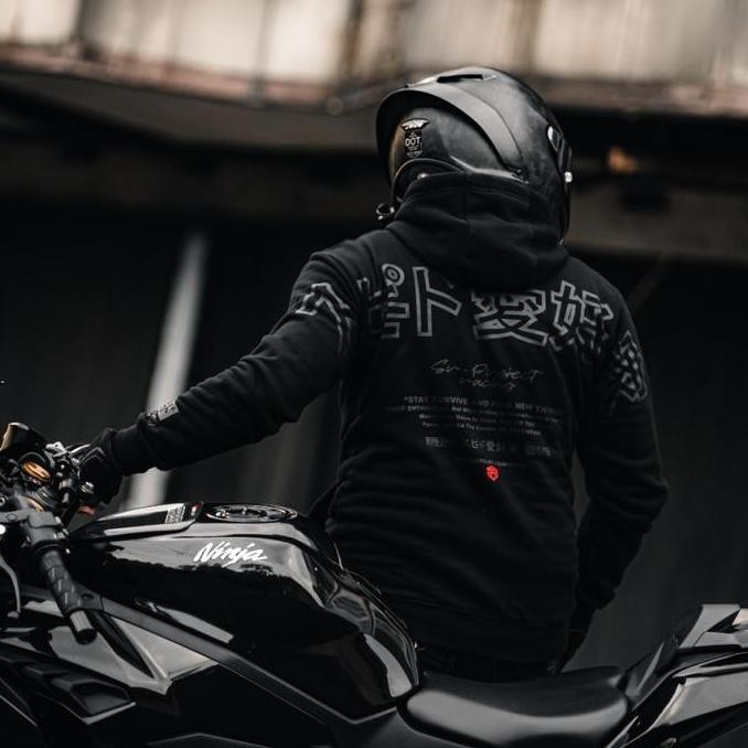 Hoodie Sr-Project Speed Enthusiast Japan Art Black Edition Co