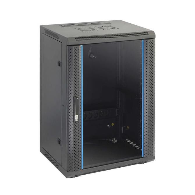 Wallmount Rackmount 15U, Rak Server Single Door 15U Kecil New Stok