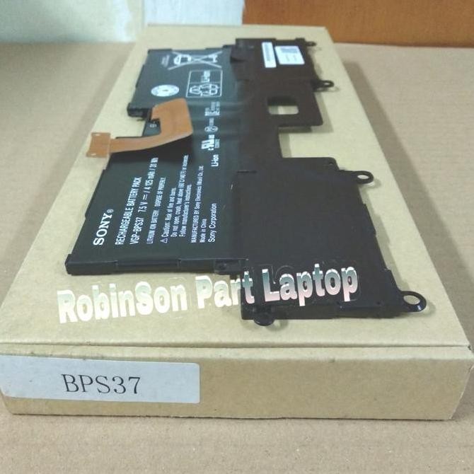 Baterai Laptop Sony Vaio Pro 11 Svp112A1Cw Vgp-Bps37 Svp11227Scb 31Wh New Stok