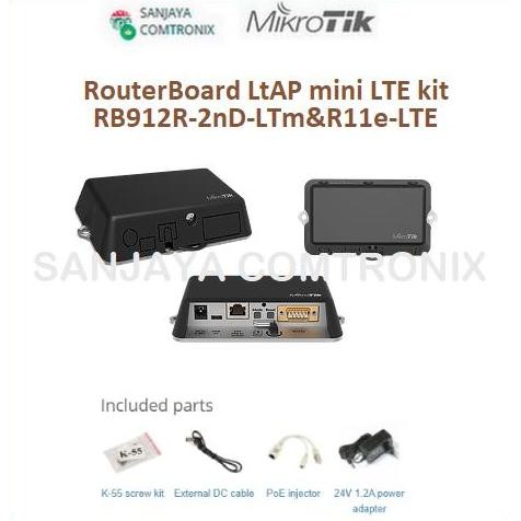 Mikrotik Ltap Mini Lte Kit Routerboard Rb912R-2Nd-Ltm&R11E-Lte New Stok