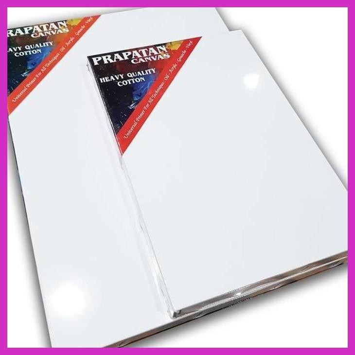 

( SEKOLAH / LUKIS ) READY KANVAS LUKIS PRAPATAN + SPANRAM (80X80CM) (SENI / MENGGAMBAR / ART / KERAJINAN ) GOOD QUALITY