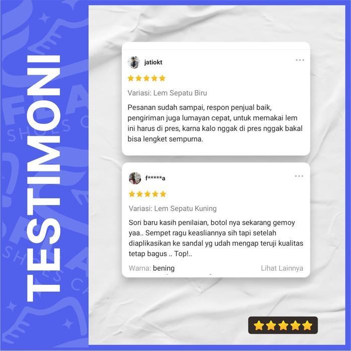 Flap Shoes Care - Lem Sepatu Super Kuat Original - Lem Sepatu Cleaner