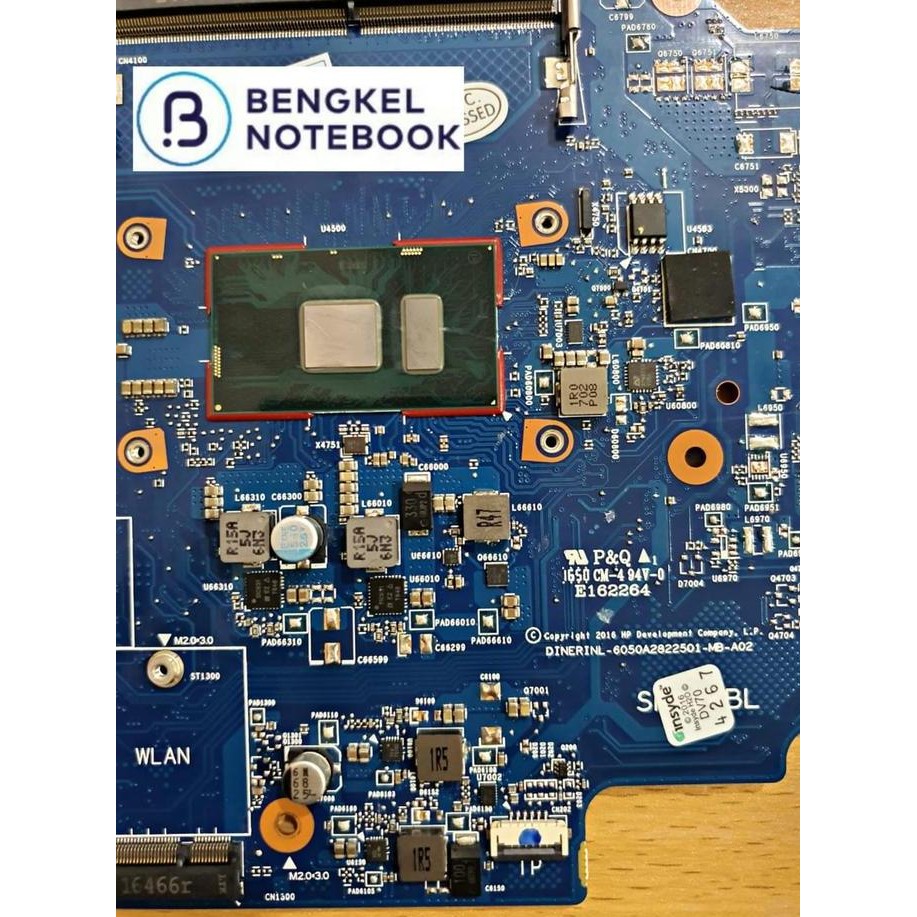 Motherboard Hp Pavilion 14-Am Hp 240 G5 Core I3 Ddr4 6050A2822501 New Stok