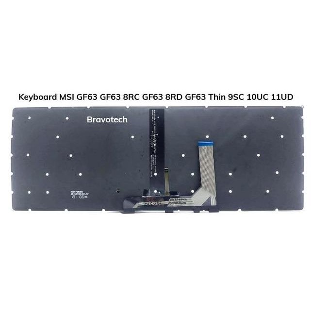 Keyboard Msi Gf63 Gf63 8Rc Gf63 8Rd Gf63 Thin 9Sc 10Uc 11Ud Ber New Stok
