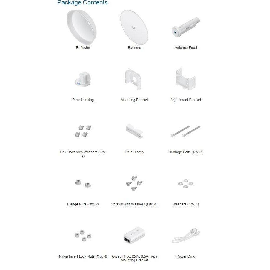 Ubiquiti Pbe 5Ac Iso Gen2 Powerbeam 5Ghz Ac Iso Gen2 25Dbi New Stok