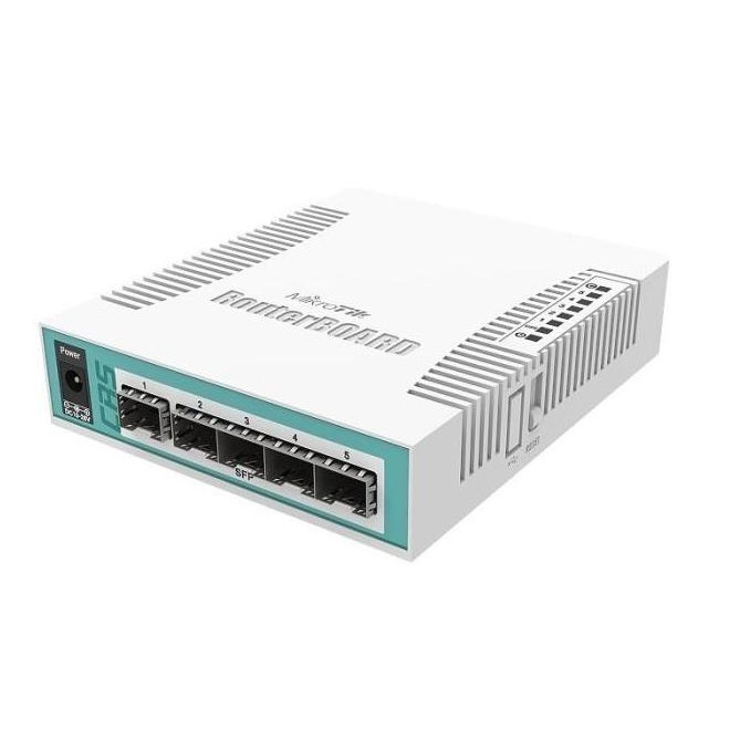 Crs106-1C-5S Mikrotik Cloud Router Switch Crs106 Series (Crs106-1C-5S) New Stok