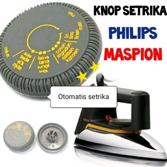 ------] Kenop knop knob tombol putaran gosokan Setrika