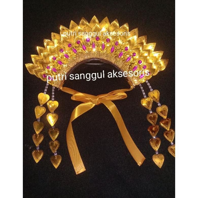 mahkota adat Bali/mahkota tari/mahkota adat padang/mahkota hijab/mahkota adat makasar/mahkota nusant