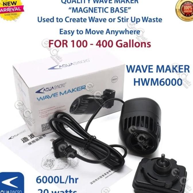 ~~~] Pompa mesin alat pembuat arus ombak Wave Maker Aquarium kolam ikan