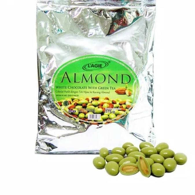 

325gr coklat lagie almond green tea termurah