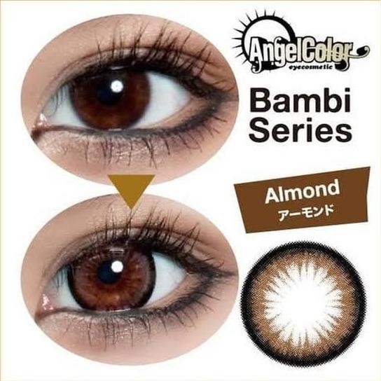 

original softlens princess mimi bambi series almond brown (coklat muda termurah