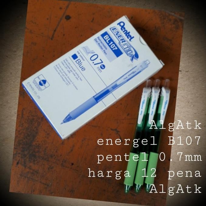

Produk Baru!! Pulpen energel pentel 0.7mm isi 12 pcs. Tersedia 0.5mm.