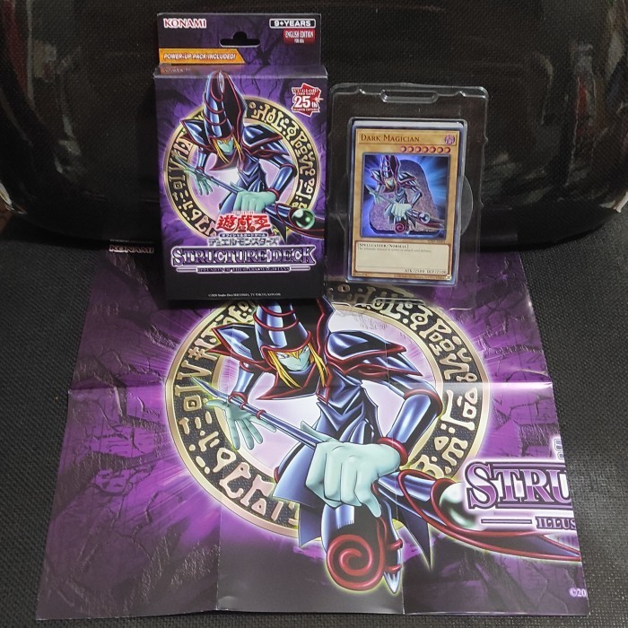 Structure Deck Dark Magician Yugioh OCG AE DECK ONLY ORI Kondisi NM