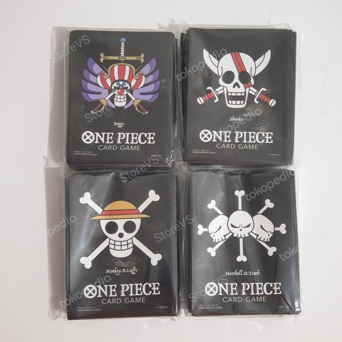 Official One Piece Card Sleeves Yonko/4 Emperors - One Piece Card Game