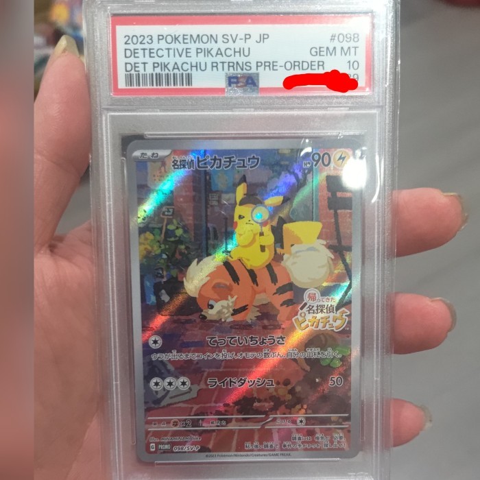 detective Pikachu PSA 10 TCG pokemon