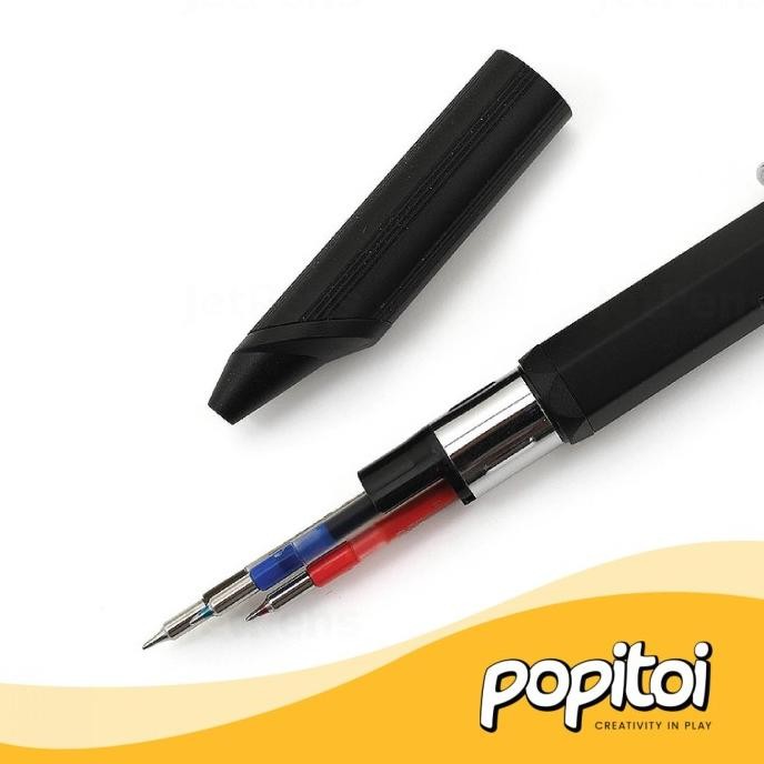 

Uniball Jetstream Edge 3 Color Multi Ballpoint 0.28 Mm Pulpen Uni Ball Stok Terbatas