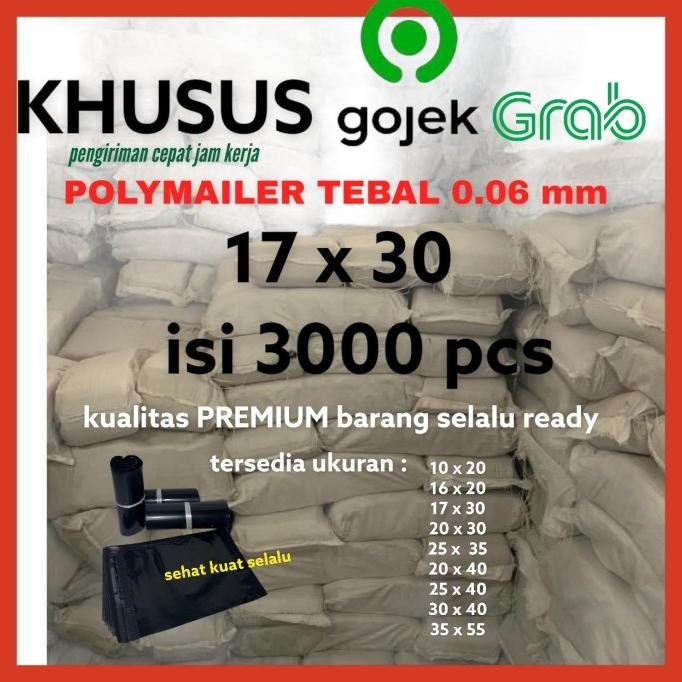 Kantong Plastik Online Shop/Kantong Kurir Dhl 17X30 Polymailer Tebal
