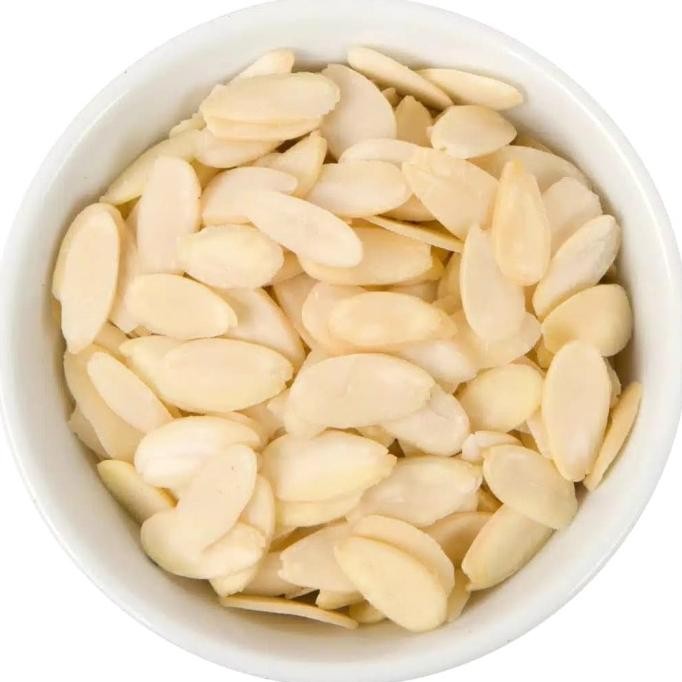 

raw kacang almond slice kenari mentah iris premium good quality 200 gr termurah