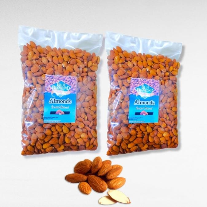 

kacang almond kupas panggang 1kg termurah
