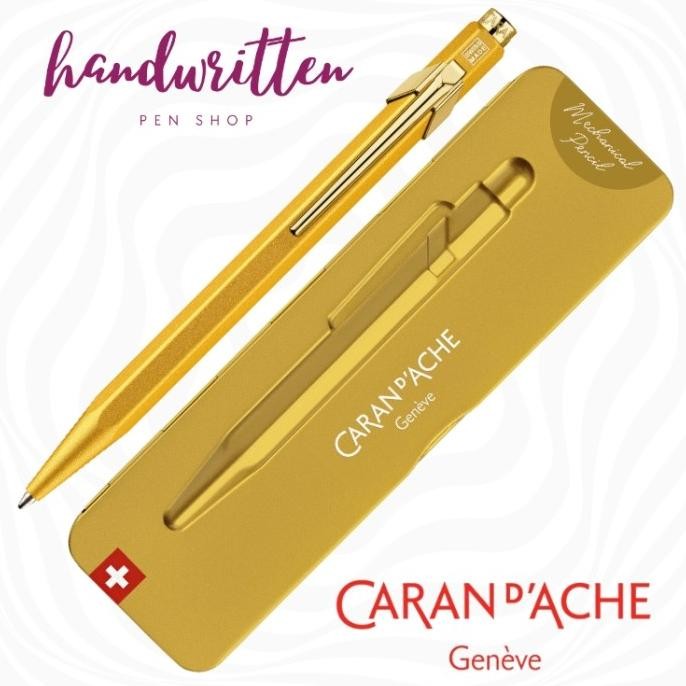 

Produk Baru!! CARAN DACHE 849 Gold Bar Ballpoint Pen / Pulpen