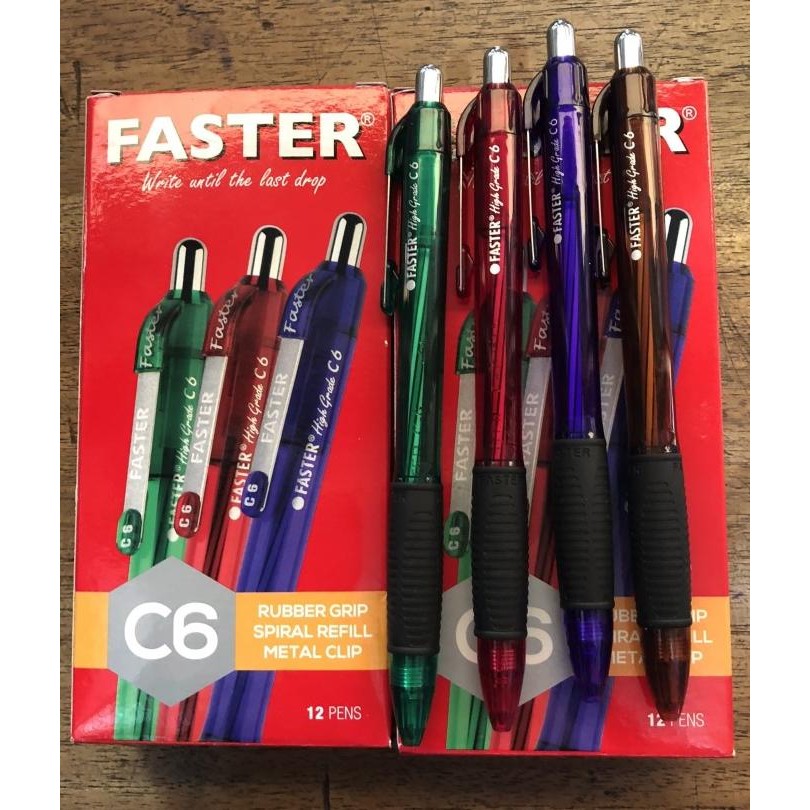

Produk Baru!! Pulpen Faster C6