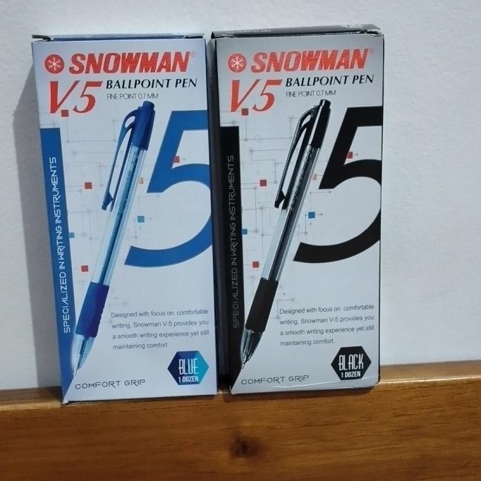 

Produk Baru!! Pulpen Snowman V5 - 0,7 mm / Ballpoint Snowman V5