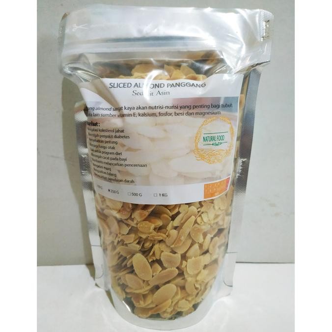 

almond slice panggang [sedikit asin] 250 gr termurah