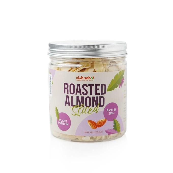 

roasted almond sliced 250gr termurah