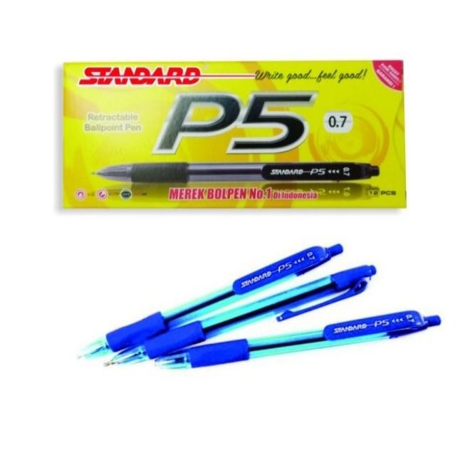 

Produk Baru!! Pulpen Standard P5 Clicker 0.7 Mm