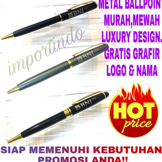 

Produk Baru!! PULPEN BAHAN METAL,COCOK UTK SI