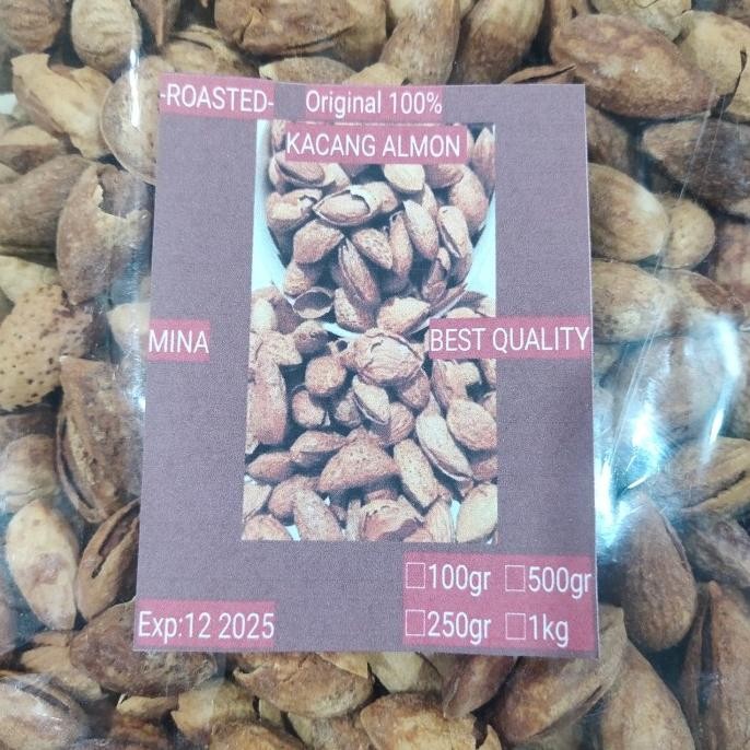 

kacang almond susu best quality 500 gram termurah