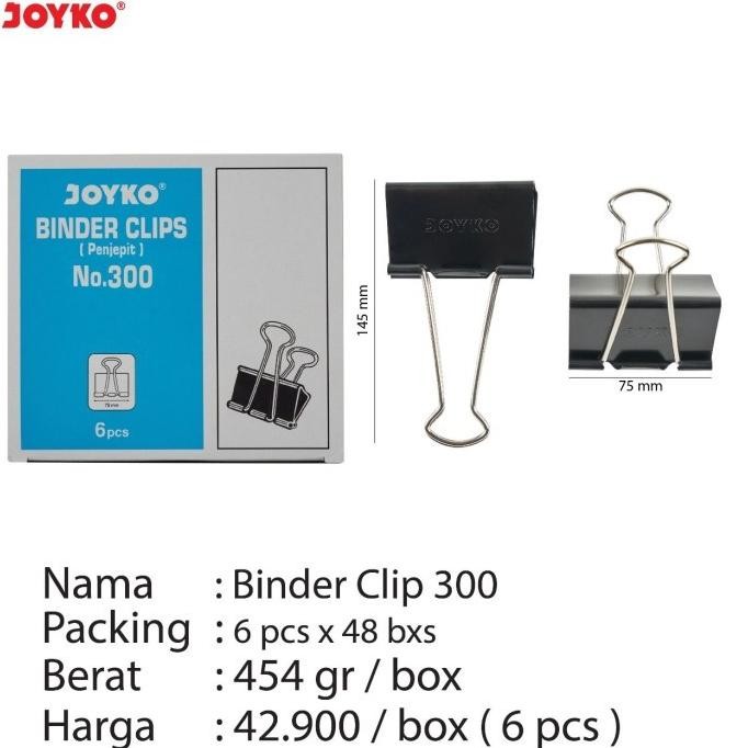 

sale! joyko binder clips no. 300 binder clip