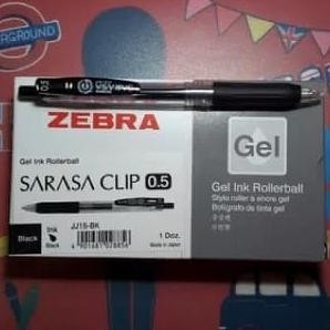 

Pulpen Gel Sarasa 0.5 Hitam /Pack Stok Terbatas