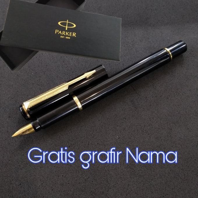 

Pulpen Parker Fountain Pen Mewah Dan Exclusive Gratis Grafir Nama Stok Terbatas