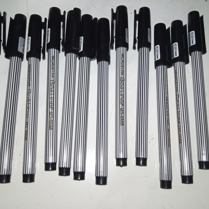 

1 Dus 12 Buah 1 Lusin Pulpen Presiden 1 Mm Ball Liner Sign Pen Gel Pen Stok Terbatas