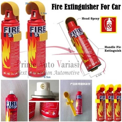 Alat Pemadam Api Kebakaran Ringan Apar Mobil Fire Stop Firestop Car 400 Ml 400Ml
