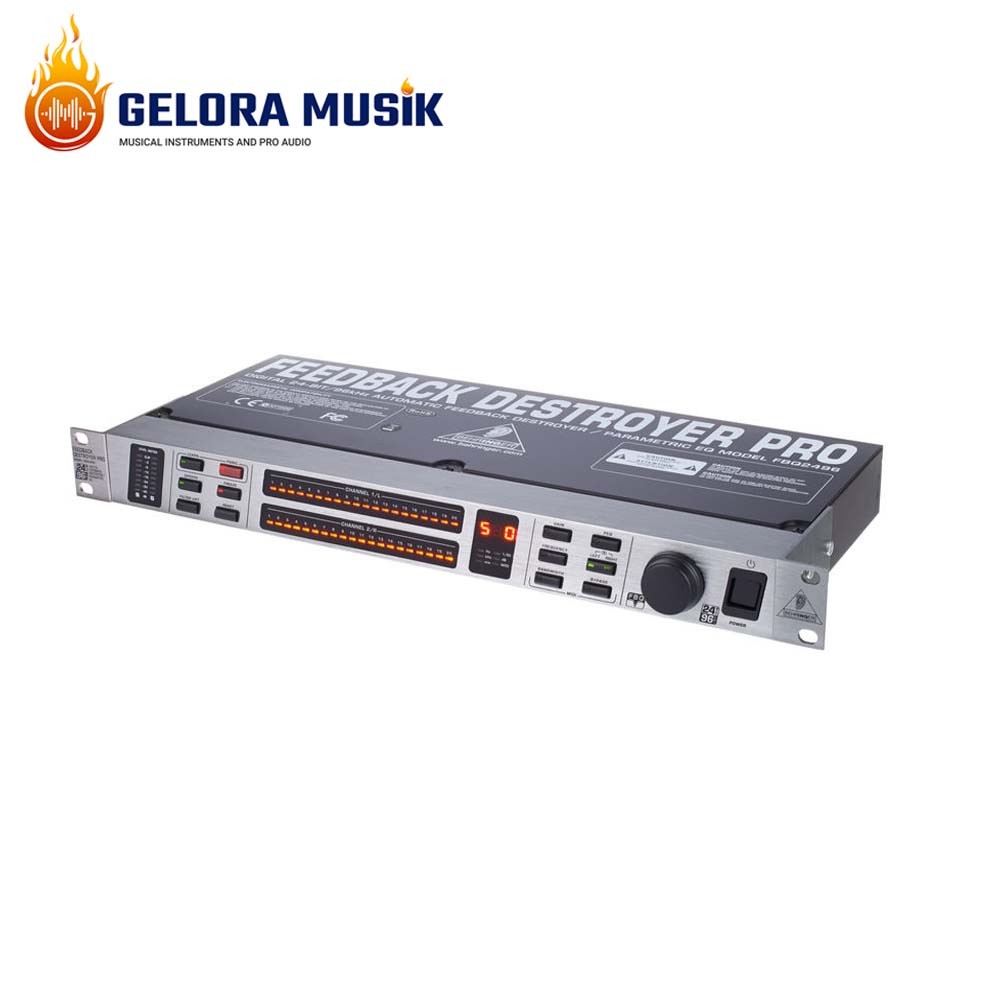 Behringer FBQ2496 (Feedback Destroyer, Parametric Equalizer)