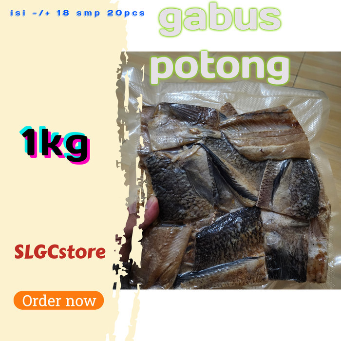 

ikan asin gabus potong 1kg