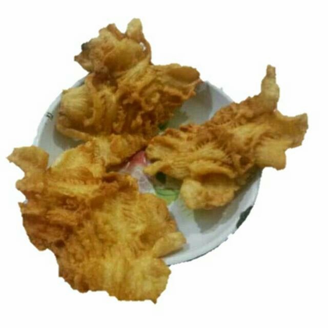 

PERUT IKAN MAYONG GORENG BANGKA 100GRAM HIPIO HUPIO ENGPIAU FISH BELLY
